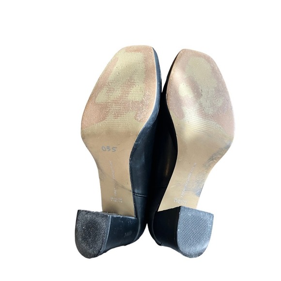 French Connection Penny Pull On Chelsea Boot in Black Vegan Leather Size US 9 - Picture 10 of 13